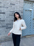 波司登（BOSIDENG）25年新款短款轻薄羽绒服女款90绒户外野营登山旅游修身立领外套 店长推荐-秘釉色7475-25-淡系极简风 S 160/84A 体重约100-110斤 实拍图