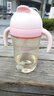 小泰克（little tikes）儿童吸管杯学饮杯鸭嘴杯PPSU奶瓶防漏带重力球水杯宝宝喝奶水杯 PPSU水杯 粉色 270ml 赠奶嘴盖 实拍图