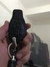 适用于奔驰钥匙包真皮钥匙套C级E级GLC级A级B级GLA级S级GLK级专用保护套男女汽车钥匙扣保护壳 奔驰C款黑色（一键启动） 实拍图