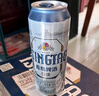 青岛啤酒（TsingTao）全麦白啤500ml*10听 礼盒装 晒单实拍图