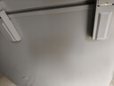 美的（Midea）210升双温双箱家商两用冰柜大冷冻小冷藏卧式节能低音冷柜小型冰箱BCD-210DKEM(E)钛钢灰国家补贴 实拍图