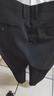 京东京造西裤男休闲裤夏季商务直筒裤子抗皱易打理西装求职面试 黑色36 实拍图
