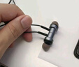 纽曼MX660 typec耳机线控有线音乐手机数字耳机type-c版入耳式金属立体声重低音扁平线适配  铁灰色 实拍图
