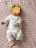 全棉时代双层纱布蝴蝶衣纯棉新生婴儿连体衣宝宝四季 云中游乐园 59cm 实拍图