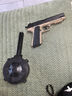 途象 儿童玩具枪M1911格洛克手枪弹鼓版抛壳连发软弹枪玩具男孩礼物 实拍图