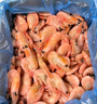 美加佳头籽熟冻北极甜虾净重3斤 90/120规格 头籽率95% 熟冻甜虾 实拍图