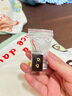 周大生黄金耳饰女足金5G极光金圆珠养耳针小金豆金豆子生日礼物送女友 足金闪闪爱心耳钉-【一对】 0.81g -配硅胶耳堵 实拍图