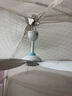 美的（Midea） 小吊扇小型电风扇蚊帐扇家用学生宿舍风扇床上风扇轻音电风扇吊式小电扇 风扇踏青放价 FC45-EB 机械旗舰款 实拍图