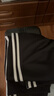 阿迪达斯 （adidas）运动裤男春季宽松透气直筒裤跑步运动防风休闲裤 M  黑白  实拍图