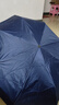 【全网爆款】手动UV折叠雨伞男女晴雨伞两用防晒遮阳黑胶伞 【自动款】藏青UV 实拍图