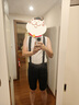 迪卡侬（DECATHLON）公路自行车RCR骑行服男打底衫背带短裤装备 RC500骑行短袖 复古灰色 2XL 实拍图