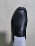 强人商务休闲凉皮鞋男鞋软面软底头层羊皮镂空凉鞋 JDD351319 黑色 40 实拍图