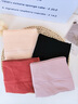 梦特娇女士内裤女高腰纯棉女式提臀收腹100%全棉抑菌底档新款三角短裤头 砖红+暗粉+肤色+黑色- 4条 L （推荐110-130斤 实拍图