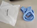 yottoy8字拉力器背部训练弹力绳家用开肩颈拉伸带瑜伽硅胶小猫锻炼手臂 北卡蓝 实拍图