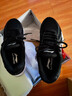 李宁（LI-NING）透气跑步鞋夏季新款轻质男鞋拼接网面软底减震耐磨休闲运动鞋 黑色/标准白(推荐) 软弹舒适 39 实拍图