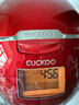 福库（CUCKOO）电饭煲韩国品牌智能预约家用电饭锅 多功能料理自动洗涤智能迷你小型锅电炖锅CR-0660FR CR-0660FR 黑红色 2-6人份 3L 实拍图