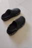 回力洞洞洞鞋男夏季外穿2025新款开车透气男士凉鞋防滑沙滩户外包头拖鞋 黑色 42 (41-42) 实拍图