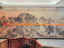 新福壁海新中式电视背景墙壁纸8d立体红色山水3d墙纸江山壁画客厅影视墙布 设计师推荐款式3 定制 实拍图