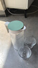 冷水壶玻璃耐高温轻奢家用凉水壶套装高颜值凉茶壶加大容量冰水壶 锤纹凉水壶+2杯 实拍图