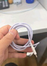 毕亚兹适用苹果手表充电器 iwatch充电器Type-c口AppleWatchS10/Ultra2/9/8/7/6/SE磁吸无线底座 M49紫色 实拍图