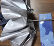 天堂 防紫外线晴雨伞三折银胶防晒太阳伞遮阳伞57*8骨 净空蓝 实拍图