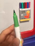 Touch mark儿童彩色软头白板笔12色可擦大容量水彩笔马克笔黑板笔带磁吸幼儿早教涂鸦可水洗记号笔易擦标记笔 实拍图