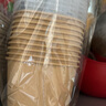 云蕾一次性餐盒饭盒带盖打包可微波可降解玉米淀粉露营1000ml*10套 实拍图