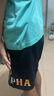 361°儿童短裤夏季男女童3-12岁透气运动裤梭织五分裤 藏青 120 实拍图