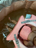 Voutdo.ing婴儿游泳圈小月龄新生儿泳圈腋下免充气宝宝坐圈安全防侧翻躺圈 玫粉色【速干亲肤面料】 实拍图