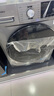 美的（Midea）滚筒洗衣机全自动家用【MG100V36T】懒人超薄10公斤 以旧换新 家电国家补贴20% 一级能效 内衣洗  实拍图