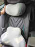 尼拉汽车腰靠垫靠背司机久坐座椅腰托主驾驶开车护腰神器车载靠垫腰枕 舒享护腰靠【烟霞灰】单个 实拍图