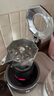 比乐蒂（Bialetti）【官方正品】摩卡壶 双阀高压手冲咖啡壶意式浓缩手动咖啡机送礼 2杯份+4.0电陶炉(深空灰) 100ml 实拍图