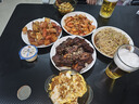 友来福陶瓷盘家用白瓷盘子8英寸中式餐盘菜盘酒店商用微波炉可用5只装 实拍图