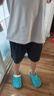 361°儿童短裤夏季男女童3-12岁透气运动裤梭织五分裤 黑 140 实拍图