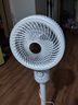 金正（NINTAUS）空气循环扇电风扇落地扇家用直流变频大广角大风量轻音卧室柔风节能台地两用可拆洗 皓月白电子按键遥控直流电机 实拍图