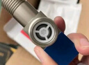 潜水艇（Submarine）F301H黄铜加厚三角阀枪灰快开冷热角阀自带止水阀马桶防倒流 实拍图