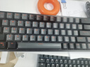宏碁（acer） 无线蓝牙双模机械键盘键小型便携办公游戏笔记本台式电脑手机平板适用Mac/iPad 68键黑灰 茶轴【2.4G+蓝牙+有线三模】 实拍图