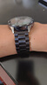 斯泰克 适用华为手表watch5/4/gt5/4/3/2/pro/保时捷/荣耀magic2/oppo watch4 pro不锈精钢三株替换表带 实拍图