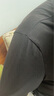 杰克·琼斯（JACK&JONES）26年男装四季打底T恤男士凉感透气多色情侣款短袖t恤水洗不易走形 E43黑色 第二批 XL 185 实拍图
