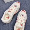 adidas「寻光者」SPIRITAIN 2.0厚底网面老爹鞋阿迪达斯轻运动   奶油白/浅猩红/金属银   41 实拍图