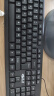 吉选（GESOBYTE）K830P 键盘 有线键盘 办公键盘 104键 防泼水 PS2圆口 台式电脑专用键盘 黑色 实拍图