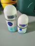妮维雅（NIVEA）走珠止汗露 女士活力清新爽身 走珠香体液套装62ml（50ml+12ml） 实拍图