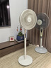 美的（Midea）【劲风酷爽】七叶轻音柔风电风扇家用遥控落地扇台式桌面小型风扇大风力节能立式摇头电扇 SAH30BK 实拍图