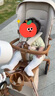 德拉玛（DELAMA）Q2遛娃神器婴儿推车高景观婴儿车可坐可躺换向轻便折叠宝宝溜娃车 Q2美拉德PLUS（加大轮版） 实拍图