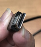 毕亚兹 HDMI线2.0版4K数字高清线3D视频线 30cm 笔记本电脑机顶盒接显示器投影仪连接线 细线0.3米 HX49 实拍图