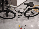 凤凰（Phoenix）凤凰自行车成人男新款山地车变速越野骑行车12岁到18岁青少年单车 辐条轮顶配【全套轴承/钢架】肖灰 26寸24速【身高158-188cm】 实拍图