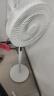 美的（Midea）【幸运草安睡风扇1S】直流变频轻音家用立式声控电风扇柔风落地扇台式桌面大风量一级能效抗菌电扇 实拍图