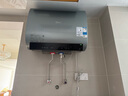 美的（Midea）【美的活水UDproS】亲肤活水玲珑超薄60升双胆扁桶电热水器3300W水电分离一级能效瞬热洗国家补贴 实拍图