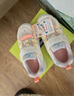 江博士Dr.Kong江博士童鞋魔术贴2023春秋网布舒适透气幼儿女宝宝学步鞋 米色 27 脚长约16.2-16.8 实拍图