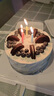 乐食锦新鲜水果生日蛋糕同城配送父母爱人儿童礼物新鲜直达支持预定 奥利奥森系风-设计师款 6英寸450g(适合1-2人食用) 实拍图